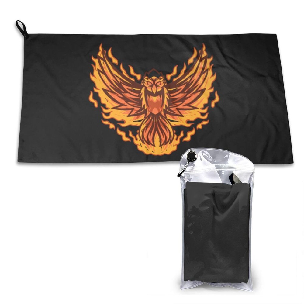 SIYTUAU Cool Bird Towels for Bathroom 16x31.5 in Ultra Soft Quick Drying Bath Towels Hand Towels Camping Fitness Beach Towel