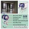 Ceiling Curtain Track Ceiling Mounted Curtain Rail for Curtains, Room Divider Curtains, Curtain Rail Aluminium Alloy Ceiling Curtain Track, Metal Heavy Duty Curtain Rod, Ceiling Shower Curtain Tracks view 4