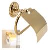 Locadence Paper Towel Holders, Brass Stainless Steel High Hardness Wall Mounted Tissue Roll Rack for Use On The Bathroom Wall, Kitchen Wall or Under The Cabinet view 4