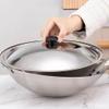 2pcs Pot Lid Multipurpose Cover for Frying Pan Skillet and Wok Easy to Clean for Home and Restaurant Cooking view 2