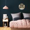 Creative Wall Print Design Wall Clock Non Ticking Clock 10 Inch Round Clocks Home Decor for Office Kitchen Clock Art view 4