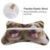 NONHAI 2 Pack Car Neck Pillow Funny Dogs Car Headrest Pillow Memory Foam Car Pillow Breathable Removable Cover Universal Headrest Pillow for Travel Car Seat Driving & Home view 3