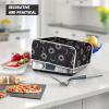 Eheartsgir Sunflower Moon Star Electric Griddle Protection Cover Anti-Dirty Machine Washable Barbeque Gas Grill Organizer Case for Indoor Otdoor Kitchen Decor, Easy to Clean view 3