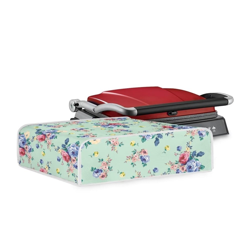 Freewander Roses Electric Griddle Cover Kitchen Tabletop Grill Pan Cover Protection Griddle Cover for Baking Pans Durable Counter Top Griddle Appliance Accessories