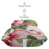 NONHAI 2 Pack Car Neck Pillow Flamingo Palm Trees Leaf Car Headrest Pillow Memory Foam Car Pillow Breathable Removable Cover Universal Headrest Pillow for Travel Car Seat Driving & Home view 4