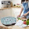 Eheartsgir Dog Paws Dustproof Barbecue Grill Machine Cover Scratches-Proof Portable Baking Pan Cover Small Kitchen Appliance Case for Home Indoor Outdoor Countertop Decor view 4