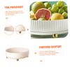 IMIKEYA Rotating Spice Organizer for Cabinet, PP Kitchen Counter Rack view 4
