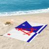 SIYTUAU Flag of Alameda, California Bath Towels 27.5"x55" Inch Super Soft Quick Dry Bath Towel Travel Gym Beach Towel Picnic Yoga Blankets view 3