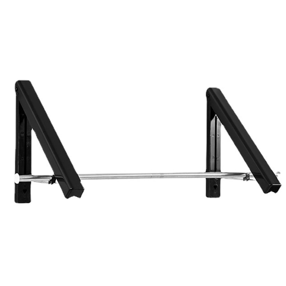 ZPRYZHD Folding Clothes Drying Rack, Balcony Clothes Drying Rack, Folding Bathroom Clothes Hanger, Hanging Clothes Drying Rod, Suitable for Bedroom/Balcony/Bathroom/Office/Living Room (Size : F)