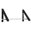 ZPRYZHD Folding Clothes Drying Rack, Balcony Clothes Drying Rack, Folding Bathroom Clothes Hanger, Hanging Clothes Drying Rod, Suitable for Bedroom/Balcony/Bathroom/Office/Living Room (Size : F) view 1