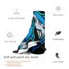 SIYTUAU Angry Megalodon Towels for Bathroom 16x31.5 in Ultra Soft Quick Drying Bath Towels Hand Towels Camping Fitness Beach Towel view 3
