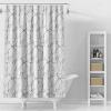 HNBFKD Waterproof Shower Curtain Shower Curtain Bathroom Curtain Stone Pattern Shower Curtain Bathroom partition curt with Hooks, 47x72in(WxH)/119x183cm view 4