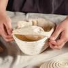 Bread Proofing Basket With Linen Cloth Liner Oval Banneton Brotform Bake Bread Dough Round Oval 100% Natural Rattan Banneton Proofing Basket (Size : Oval 25cm) view 4