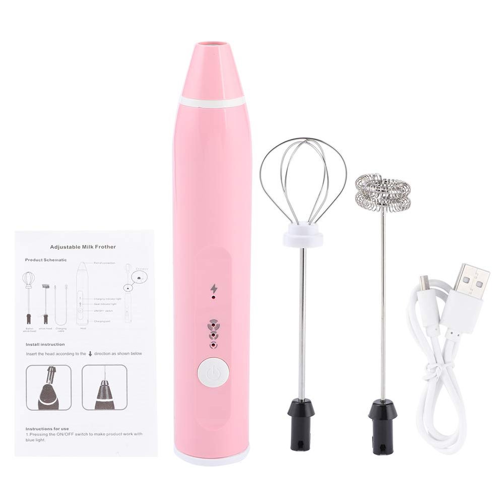 Intelligent 3 Speed Settings USB Interface, Easy to Install, Stir Eggs, Butter, Milk, Soup, Foam (one)