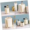HOLIDYOYO 2pcs Ceramic Utensil Container Stylish Chopstick Holder Kitchen Organizer Rack for Tidy Countertop for Storing Spoons Forks and Cooking Utensils view 2