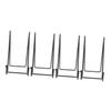 ABOOFAN 4 Pcs Plate Display Stand Album Display Bracket Display Rack Merchandise Book Shelf Photo Album Holder view 1