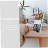 ABOOFAN 4 Pcs Plate Display Stand Album Display Bracket Display Rack Merchandise Book Shelf Photo Album Holder view 4
