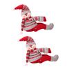 Ciieeo 2 Pack Christmas Curtain Buckles Doll Clip Tiebacks for Bedroom Decorations Gold Color Decorative Home Accessories view 1