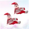 Ciieeo 2 Pack Christmas Curtain Buckles Doll Clip Tiebacks for Bedroom Decorations Gold Color Decorative Home Accessories view 3