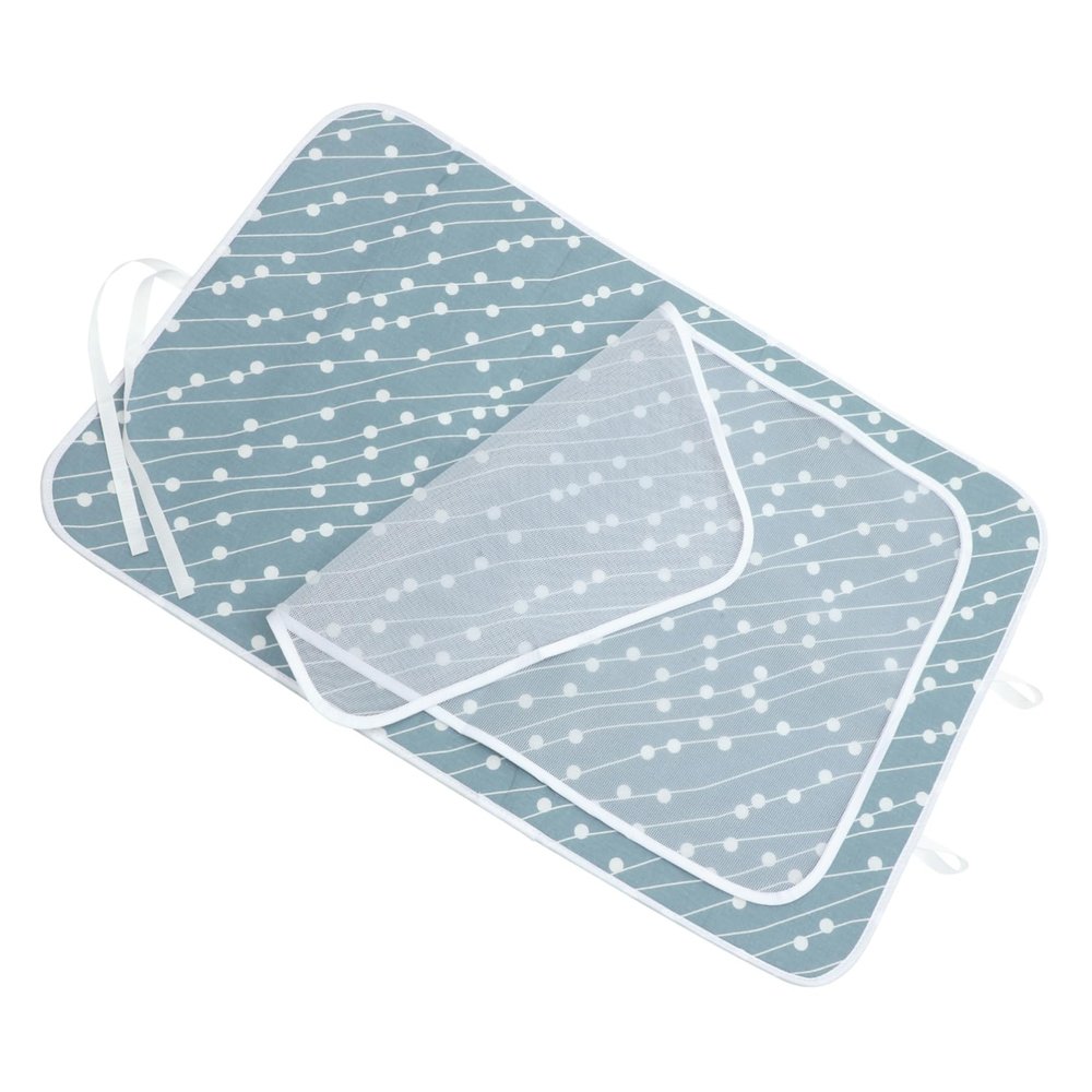 Zerodeko Portable Heat-Resistant Ironing Mesh Pad Medium Foldable Pressing Cloth for Convenient Ironing Sponge Material for Easy Storage and Use