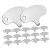 Zerodeko 25pcs Macadamia Pecan Opener Nut Splitter Portable Nut Cracker Tool Dried Fruit Opener view 1