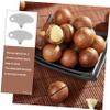 Zerodeko 25pcs Macadamia Pecan Opener Nut Splitter Portable Nut Cracker Tool Dried Fruit Opener view 3