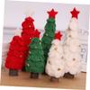 Ciieeo Small Christmas Tree Accessory Xmas Decorative Ornaments for Holiday Table Decor Room Adornments view 3