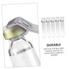 Cabilock 5pcs Stainless Steel Mini Bottle Opener for Cooler Magnetic Key Ring Vial Opener Professional Nurse Accessory view 2