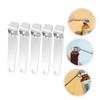 Cabilock 5pcs Stainless Steel Mini Bottle Opener for Cooler Magnetic Key Ring Vial Opener Professional Nurse Accessory view 4