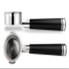 LILQ 58mm Bottomless Naked 2 Ears Portafilter Compatible with Breville Machines Includes 1820g Basket (Aluminum Flat, 58mm For Breville) view 1