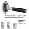 LILQ 58mm Bottomless Naked 2 Ears Portafilter Compatible with Breville Machines Includes 1820g Basket (Aluminum Flat, 58mm For Breville) view 2