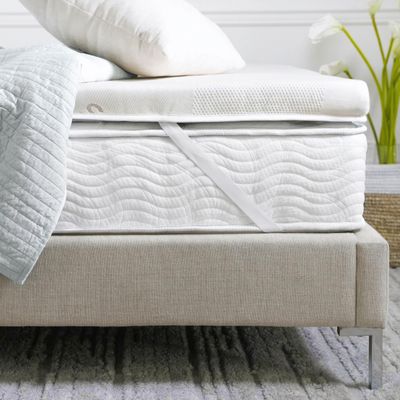 Saatva High-Density Foam Mattress Topper - 1.5 Layer of High-Density Foam - Contouring Comfort with Medium Firmness - King