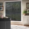 HOTSOON 100% Privacy Aluminum Mini Blinds for Windows Cordless Room Darkening Venetian Blinds Anti-UV Waterproof 1" L-Shaped Slats Horizontal Shades for Home, Black, 61" W x 72" H view 1
