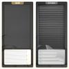 HOTSOON 100% Privacy Aluminum Mini Blinds for Windows Cordless Room Darkening Venetian Blinds Anti-UV Waterproof 1" L-Shaped Slats Horizontal Shades for Home, Black, 61" W x 72" H view 3