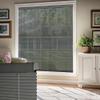 HOTSOON 100% Privacy Aluminum Mini Blinds for Windows Cordless Room Darkening Venetian Blinds Anti-UV Waterproof 1" L-Shaped Slats Horizontal Shades for Home, Grey, 76" W x 64" H view 1