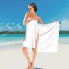 SIYTUAU Purple Sponge Cake Bath Towels 27.5"x55" Inch Super Soft Quick Dry Bath Towel Travel Gym Beach Towel Picnic Yoga Blankets view 2