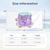 SIYTUAU Purple Sponge Cake Bath Towels 27.5"x55" Inch Super Soft Quick Dry Bath Towel Travel Gym Beach Towel Picnic Yoga Blankets view 4