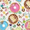 Donut Party Supplies Kit for 24 - Sweet 1st Birthday, Two Sweet and Donut Grow Up Birthday Themes | Includes Plates, Napkins, Cups, Tablecloth & Banner for Donut Party Decorations & Favors view 4