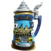 Beer Mug Shape Frankfurt Germany Fridge Magnet Travel Souvenir Refrigerator Decoration Resin Hand Painted Craft view 1