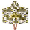 Yeshop Construction Car Truck Patchwork Personalized Kids Hooded Bath Beach Towel,Beach Towel for Girls Birthday Kids Boys view 1