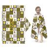 Yeshop Construction Car Truck Patchwork Personalized Kids Hooded Bath Beach Towel,Beach Towel for Girls Birthday Kids Boys view 2