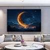 IHAYATE White Wall Art Canvas Large Canvas Wall Art,Gold,black Print Painting Artwork Kitchen Living Room Home Decoration-12x18in Unframed view 4
