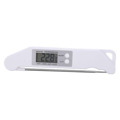Zerodeko Cooking Thermometer Digital Folding Meat Thermometer for Grilling Easy to Read for Home Chef