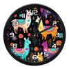 VTGHDEEQ Wall Clock Battery Operated,Easy to Read,Animal Alpaca Llama Print,Round Silent Clock 9.8 in, C7oi3ipsbxya, Ve6b1sypeedm view 1