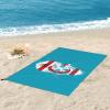 SIYTUAU Creative Turkish Republic of Northern Cyprus Patriot Skull National Flag Bath Towels 27.5"x55" Inch Super Soft Quick Dry Bath Towel Travel Gym Beach Towel Picnic Yoga Blankets view 3
