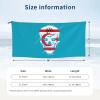 SIYTUAU Creative Turkish Republic of Northern Cyprus Patriot Skull National Flag Bath Towels 27.5"x55" Inch Super Soft Quick Dry Bath Towel Travel Gym Beach Towel Picnic Yoga Blankets view 4