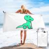 SIYTUAU Cute Little Dinosaur Bath Towels 27.5"x55" Inch Super Soft Quick Dry Bath Towel Travel Gym Beach Towel Picnic Yoga Blankets view 1