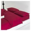 ADovz 100% Cotton Black Wine Red Vibrant Bedding Set Ultra Soft Comfortable Duvet Cover Elastic Fitted Pillowcase Queen King 4Pcs,Bed Sheets, FH-762 view 2