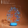 Turquoise Crystal Tree of Life Birthday Gifts for Women, Mom, Friends, Feng Shui Reiki Healing Chakra Tree for Positive Energy, Good Luck, Money, Handmade Aesthetic Home Office Desk Room Table Decor view 3