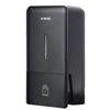 AIKE Wall Mount Liquid Soap Dispenser for Commercial Bathroom 27oz Large Capacity Manual Push Pump Black view 1